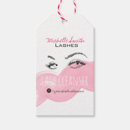 Etiqueta Para Presente Makeup Artist Lashes Brow Pink Lash Cleanser Preço