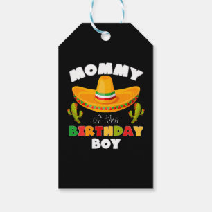 Etiqueta Para Presente Mamãe do Menino do Aniversário Cinco de Mayo