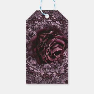 Etiqueta Para Presente Mandala de Rosa