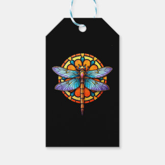 Etiqueta Para Presente Mandala Dragonfly Luminous Sacred Geometry Spiritu