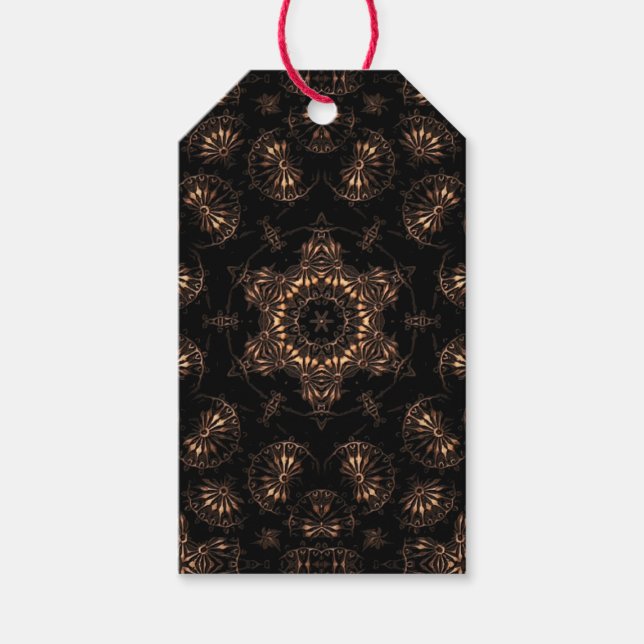 Etiqueta Para Presente Mandala Idade do Bronze (Frente)
