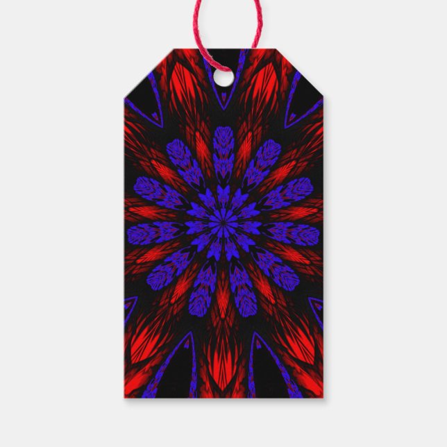 Etiqueta Para Presente Mandala Sudoeste Hippie Boho Chic Bohemian (Frente)
