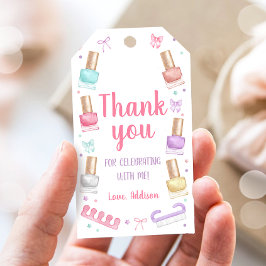 Etiqueta Para Presente Mani-Pedi Party Manicure Pedicure Nail Polish