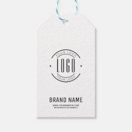 Etiqueta Para Presente Marca comercial do logotipo personalizado moderno 