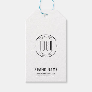 Etiqueta Para Presente Marca comercial do logotipo personalizado moderno
