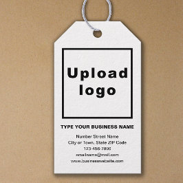 Etiqueta Para Presente Marca comercial na etiqueta branca do presente