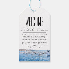 Etiqueta Para Presente Marca de boas-vindas personalizada do Milwaukee