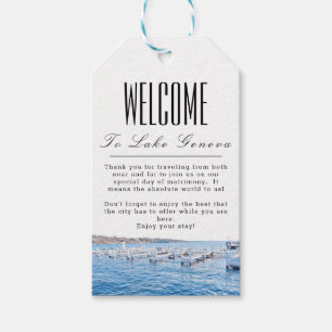 Etiqueta Para Presente Marca de boas-vindas personalizada do Milwaukee