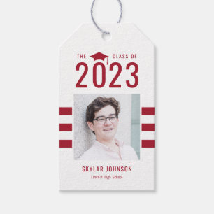 Etiqueta Para Presente Marca de Favorito de Graduação de Coloração ED