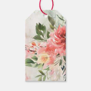 Etiqueta Para Presente Marca de presentes personalizados com aquarelas