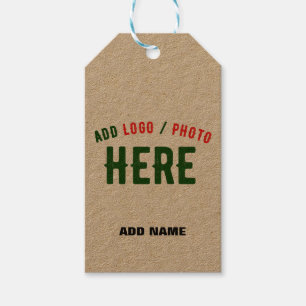 ETIQUETA PARA PRESENTE MARCA VERIFICADA PERSONALIZÁVEL MODERNA