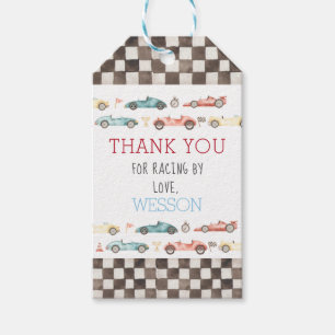 Etiqueta Para Presente Marcações de Favoritos de Aniversário do Carro Rac