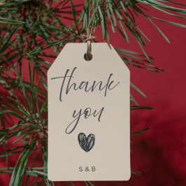 Etiqueta Para Presente Marcador de Favor de Agradecimento de Casamento Cl