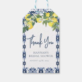 Etiqueta Para Presente Marcadores de Favor de Brida para Limão-Mediterrân