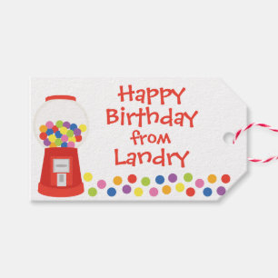 Etiqueta Para Presente Marcadores de presentes personalizados coloridos