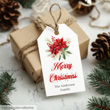 Marcas de Água Natalinas Elegantes Buquê de Natal