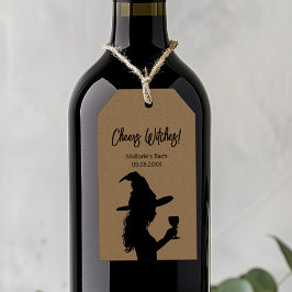 Etiqueta Para Presente Marcas de Favor de Despedida de Solteira de Hallow