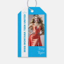 Marcas de Foto Personalizadas Blue Color Pop