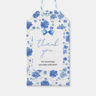 Etiqueta Para Presente Marcas de Presente Bebê em Flor