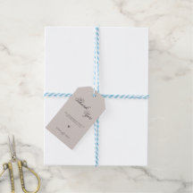 Marcas de Presente de Agradecimento Minimalistas M