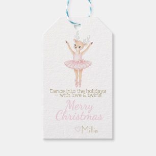 Etiqueta Para Presente Marcas de Presente de Bailarina/Dança