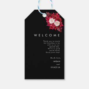 Etiqueta Para Presente Marcas de presente de boas-vindas de casamento com