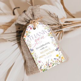 Etiqueta Para Presente Marcas de Presente de Chuveiro de Bebê Bebê em Flo