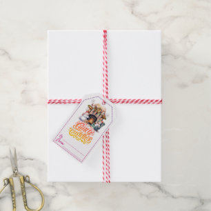 Etiqueta Para Presente Marcas de presente de Natal encantadoras para um f