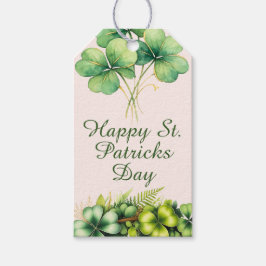 Etiqueta Para Presente Marcas de presente do dia de São Patrício com trev