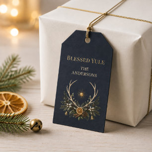 Etiqueta Para Presente Marcas de Presente Personalizadas de Yule Abençoad