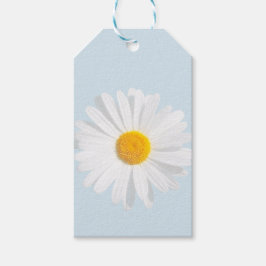 Etiqueta Para Presente margarida branca