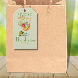 Etiqueta Para Presente Margs e Matrimony Tequila e Fiesta Bachelorette