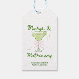 Etiqueta Para Presente Margs & Matrimony Bachelorette Personalizado