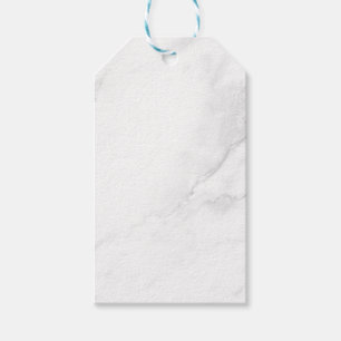 Etiqueta Para Presente Mármore Branco