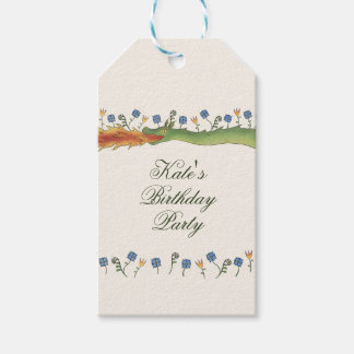 Etiqueta Para Presente Medieval Ren Faire dragon