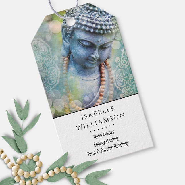 Etiqueta Para Presente Meditação Buddha Zen Reiki Yoga Sagrada Espiritual (Criador carregado)