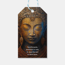 Etiqueta Para Presente Meditação espiritual Buda