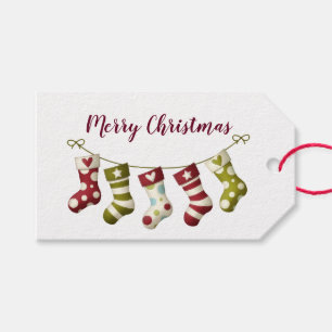 Etiqueta Para Presente Meias do Natal
