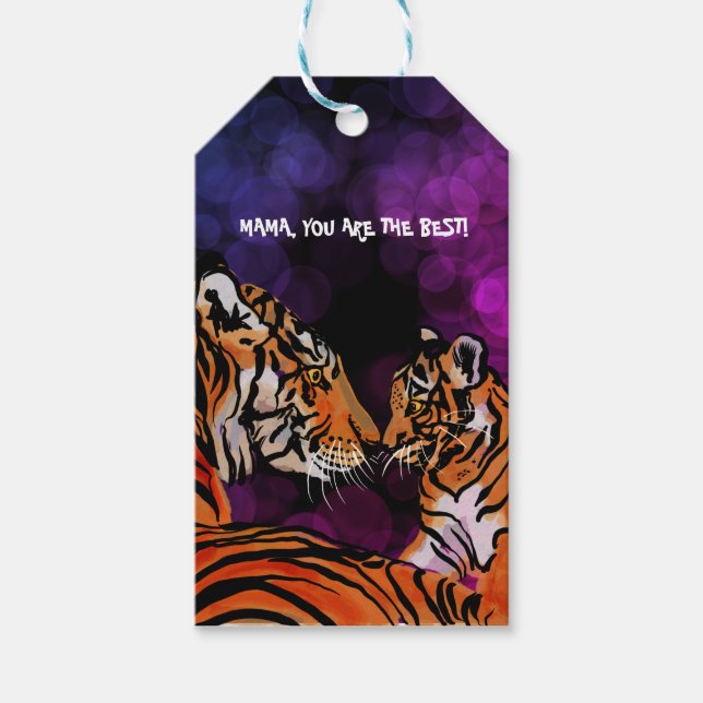 Etiqueta Para Presente melhor mãe (Frente)