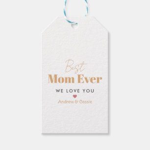 Etiqueta Para Presente Melhor mãe de sempre