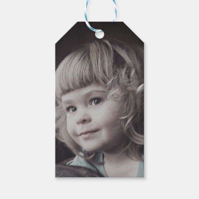 Etiqueta Para Presente Menina encantadora (Frente)