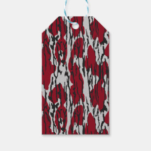 Etiqueta Para Presente Meninas do tipo Bottomland Camo red e White