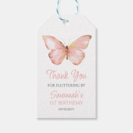 Etiqueta Para Presente Meninas Festa de primeiro aniversario de Borboleta