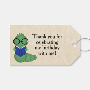 Etiqueta Para Presente Menino Bookworm Themed Birthday