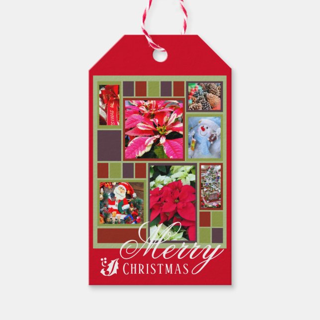 Etiqueta Para Presente Merry Christmas ギフトタグ (Frente)