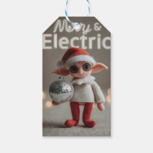 Etiqueta Para Presente MERRY & ELECTRIC: Boneca Duende de Natal Caprichos