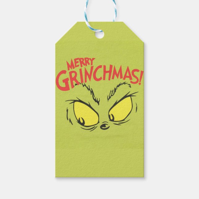 Etiqueta Para Presente 💚 merry grinchmas | Funny Christmas Tee | (Frente)