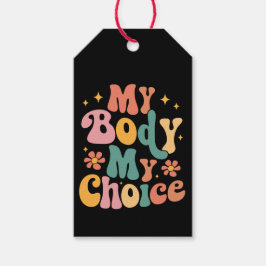 Etiqueta Para Presente Meu Corpo Minha Escolha Feminista Escolha Pró