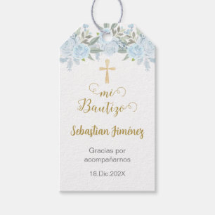 Etiqueta Para Presente Mi Bautizo Obrigado