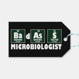 Etiqueta Para Presente Microbiólogo Engraçado Badass
